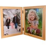 Decolıfe Menteşeli Çerçeve, Fotoğraf Çerçevesi, Anı Çerçevesi, Resim Çerçevesi, Ahşap Çerçeve - 10X15