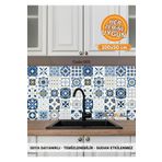 DECOMALL 5 Code YAPIŞKANLI DESENLİ FOLYO DUVAR DOLAP MUTFAK TEZGAH ARASI FOLYO KAPLAMA(50x100cm)