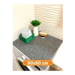 DECOMALL (60x60 cm) Keçe Çamaşır Makinesi Örtüsü Makine Üstü Pad