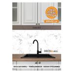 DECOMALL Code YAPIŞKANLI DESENLİ FOLYO DUVAR DOLAP MUTFAK TEZGAH ARASI FOLYO KAPLAMA(50x100cm) 15
