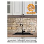 DECOMALL Code YAPIŞKANLI DESENLİ FOLYO DUVAR DOLAP MUTFAK TEZGAH ARASI FOLYO KAPLAMA(50x100cm) 19