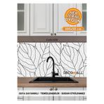 DECOMALL Code YAPIŞKANLI DESENLİ FOLYO DUVAR DOLAP MUTFAK TEZGAH ARASI FOLYO KAPLAMA(50x100cm) 38
