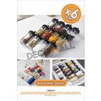DECOMALL DD x6 Adet Pleksi Şeffaf Stand Baharatlık Standı Çekmece Içi Düzenleyici LÜX SET