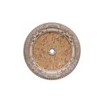 Decomarket Decogold Saray Tavan Oval Göbek 60 cm BRONZ