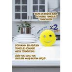 Decomia Home 2li Sihirli Sıcak & Soğuk Suda Farklı Lekere Karşı Ekstra Güçlü Gülen Yüz Bulaşık Süngeri
