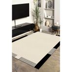 Decomia Home Dijital Kaymaz Yıkanabilir Jüt Görünümlü Salon Halısı Mutfak Halısı Balkon Halısı Yolluk Ev Dekor,Bej 100 X 500