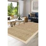 Decomia Home Dijital Kaymaz Yıkanabilir Sisal Görünümlü Salon Halısı Mutfak Halısı Yolluk Balkon Halısı Ev Dekor,Bej 120 X 180