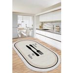 Decomia Home Dijital Yıkanabilir Kaymaz Taban Kitchen Mutfak Halısı Mutfak Dekorasyon