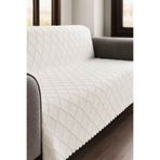 Decomia Home Felisa Kabartmalı Yumuşak Koltuk Örtüsü Çok Amaçlı Koltuk Şalı Kaymaz Süngerli (165x205 cm)