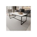 Deconode Alpine 120x60 Orta Sehpa Modern Salon Sehpası Metal Ayaklı Dikdörtgen Orta Sehpa