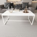 Deconode Alpine Orta Sehpa - BEYAZ-BEYAZ
