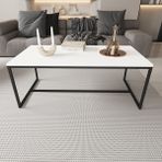 Deconode Alpine Orta Sehpa - SİYAH-BEYAZ