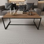 Deconode Alpine Orta Sehpa - SİYAH-KAHVERENGİ
