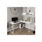 Deconode Cornermaster Raflı L Köşe Çalışma Masası