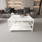 Deconode Mirage Orta Sehpa - BEYAZ-BEYAZ