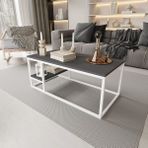 Deconode Octavio Orta Sehpa - BEYAZ-ANTRASİT