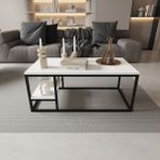 Deconode Octavio Orta Sehpa - SİYAH-BEYAZ