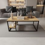 Deconode Octavio Orta Sehpa - SİYAH-ÇAM