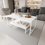 Deconode Olympus Orta Sehpa - Beyaz-Beyaz