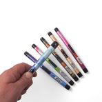 Deconox 2 Adet Mutfak Barbekü Şömine Mangal Soba Ocak Çakmağı Çocuk ve Güvenlik Emniyetli 21.5cm (Metalik)