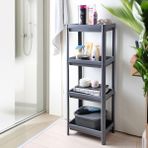 Deconox 4 Katlı Köşe Rafı / Banyo, Mutfak ve Kiler Için Yer Tasarruflu Organizer / Çok Amaçl - Çok Renkli