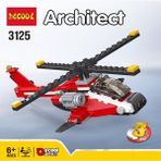 Decool Technıc 3357 Teknik Uçak Askeri Şehir Ww2 Kurtarma Helikopteri Yapı Taşları Tuğla Oyuncaklar Çocuklar Için Hediye 9396 (Yurt Dışından) - Parçalı Set