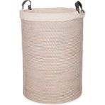 Decor Walther Basket Çamaşır Sepeti, Açık, Tekerlekli - Beyaz