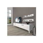 Decoraktiv Beyaz Siyah Eko 140 Slm Dvd Silver Tv Ünitesi