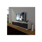 Decoraktiv Eko 140 Slm Std Beyaz Siyah Tv Ünitesi