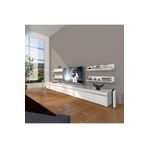 Decoraktiv Eko 270R Mdf Parlak Beyaz Tv Ünitesi