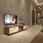 Decoraktiv EKO 4B Mdf Dvd Beyaz Ceviz Tv Ünitesi