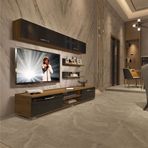 Decoraktiv EKO 5 Mdf Dvd Pera Siyah Tv Ünitesi