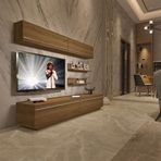 Decoraktiv EKO 5B Mdf Std Naturel Pera Tv Ünitesi
