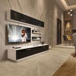 Decoraktiv EKO 5B Slm Std Beyaz Siyah Tv Ünitesi