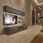Decoraktiv EKO 5BMdf Dvd Pera Antrasit Tv Ünitesi