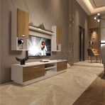 Decoraktiv EKO 5DAB Mdf Dvd Beyaz Pera Tv Ünitesi
