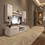 Decoraktiv EKO 5DAB Slm Dvd Parlak Beyaz Tv Ünitesi