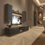 Decoraktiv EKO 5DB Mdf Dvd Pera Antrasit Tv Ünitesi