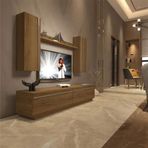 Decoraktiv EKO 5DB Mdf Std Naturel Pera Tv Ünitesi