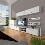 Decoraktiv Eko 6Y Slm Dvd Parlak Beyaz Tv Sehpa Ünitesi