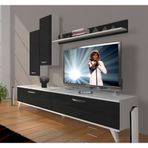 Decoraktiv Eko 7 SLM STD Retro Parlak Beyaz Tv Ünitesi