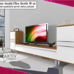 Decoraktiv Eko ON2 MDF STD Tv Ünitesi