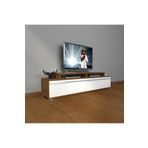 Decoraktiv Ekoflex 4 Ceviz Beyaz Mdf Tv Ünitesi