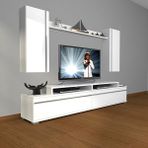 Decoraktiv Ekoflex 7 MDF Parlak Beyaz TV Ünitesi