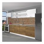 Decoraktiv Ekol 280 Pera Beyaz Hazır Mutfak Dolabı