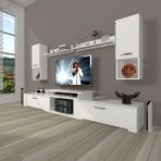 Decoraktiv Flex 5da Slm Parlak Beyaz Tv Ünitesi