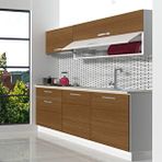 Decoraktiv Style 160 Mdf Hazır Mutfak Dolabı Naturel Ceviz