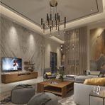 Decoraktiv Trendstyle 4s MDF Tv Ünitesi ve Orta Sehpa 2'li Set - Naturel Ceviz