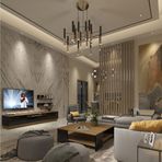 Decoraktiv Trendstyle 4s MDF Tv Ünitesi ve Orta Sehpa 2'li Set - Pera Siyah