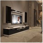 Decoraktiv Trendstyle 5220d Slm Beyaz Siyah Tv Ünitesi